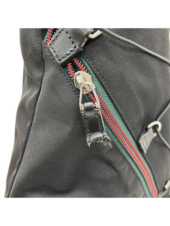 Gucci Backpack Sherry Black Green main image 8